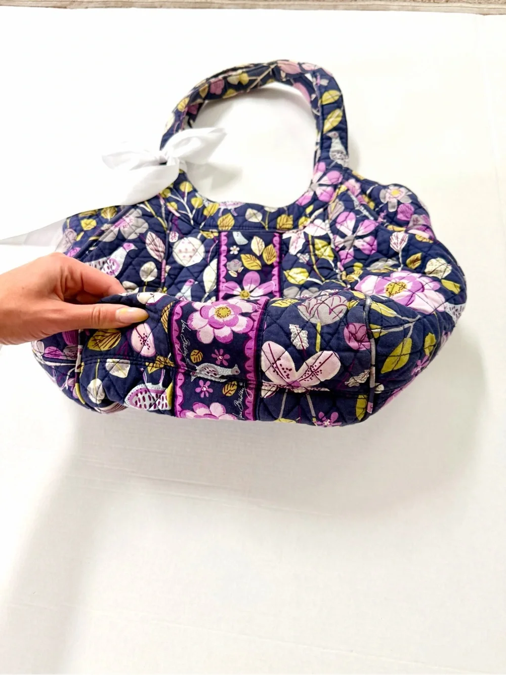Vera Bradley Floral Nightingale Y2K Cottagecore Coquette Retired Tote Bag